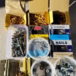 Assorted Nails And Screws Moving Sale