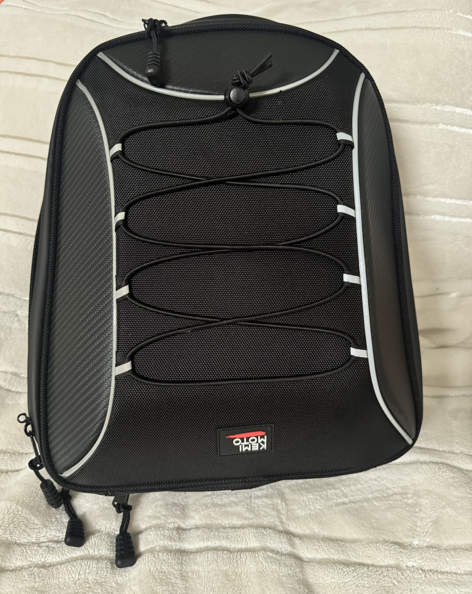 KEMI MOTO Motorcycle Tail Bag Expandable