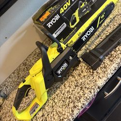 Ryobi 40v brushless 16in Chainsaw (Tool Only) 