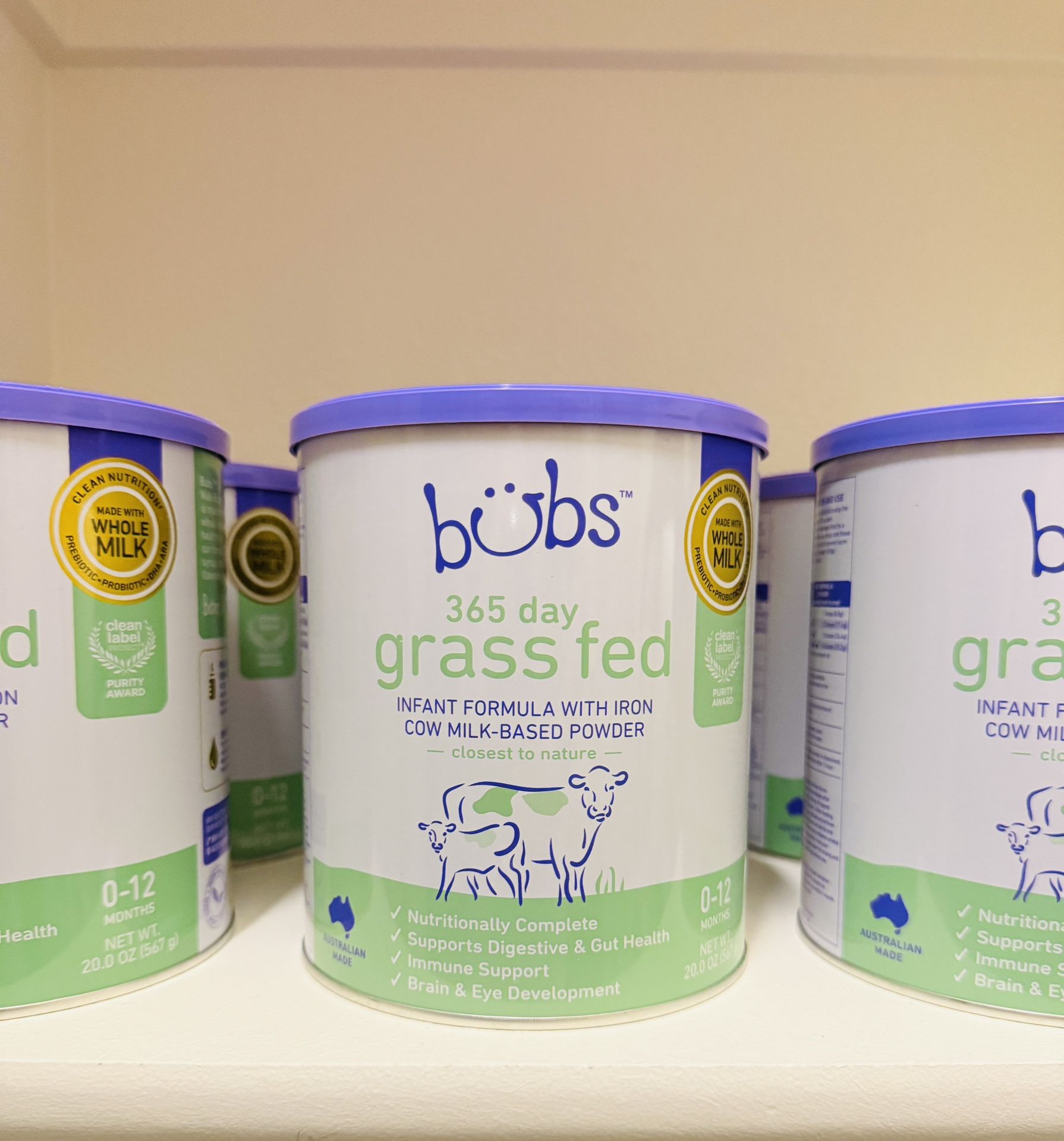 Bubs 365 Grass Fed Formula