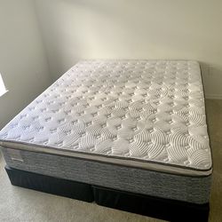 King Size Mattress 14 Inches Thick With Pillow Top Excellent Comfort Also Available: Twin, Full And Queen New From Factory Delivery Available