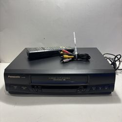 Panasonic Blue Line 4 Head VCR PV-9450 Hi-Fi VHS