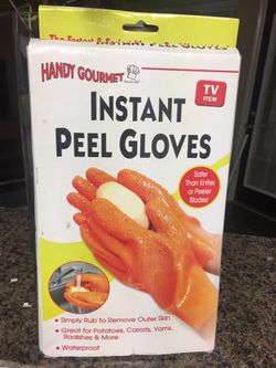 Instant Peel gloves