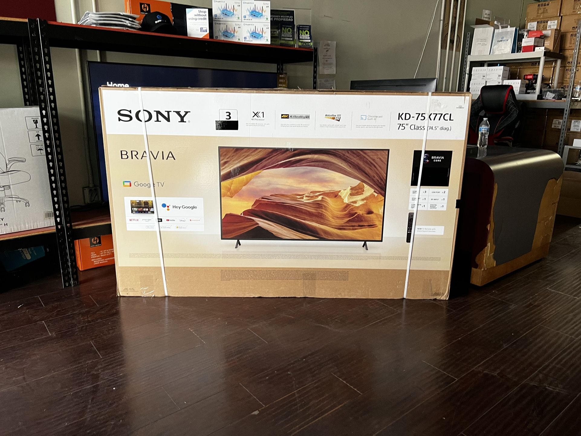 75 INCH SONY BRAVIA 8 SERIES SMART 4k TV ANDROID TV!
