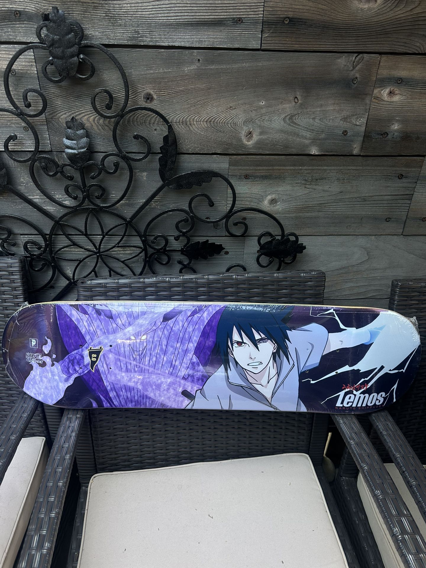 Primitive x Naruto sasuke Skateboard
