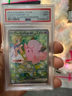 Lillie's Clefairy ex PSA 9 Special Illustration Rare