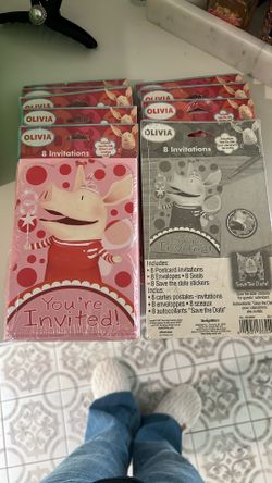 Olivia’s Birthday Party Invites