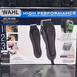 Wahl deluxe all in one haircutting kit 