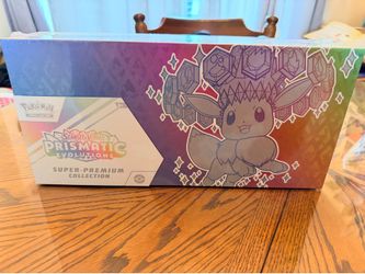 Sealed Prismatic Evolutions Super-Premium Collection