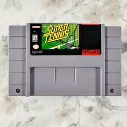 Super Tennis SNES Nintendo