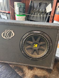 Kicker speaker