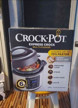Crock-Pot Express Crock Multi-Cooker 12 different cook modes Brand New! $120