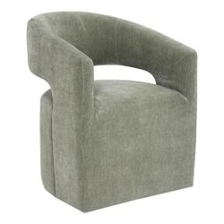 Furniture of America Belte Modern Green Fabric Upholstered Accent Arm | SaleSumo INSANE DEAL (FIRM)