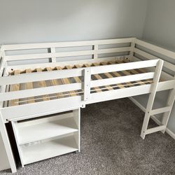 Loft Bed With Pull Out Desk 