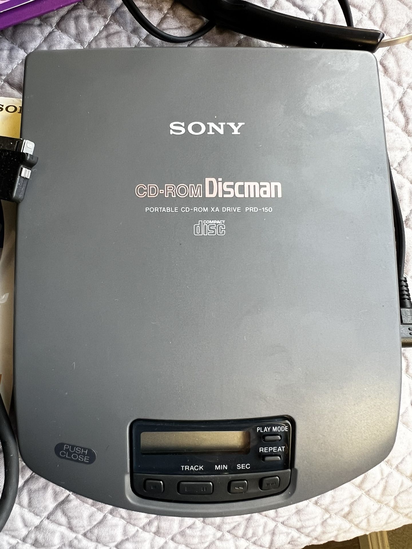 Antique Discman New Work Great Whe Can Test It Before Selling It
