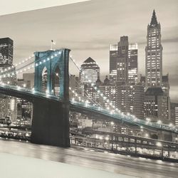 painting of the san francisco bridge