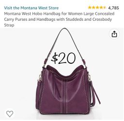 Montana West Hobo Handbag 