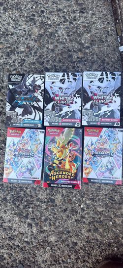 Pokémon TCG Booster Bundles 6x