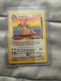 Dragonite Pokemon Card