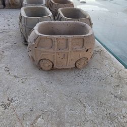 Concrete  Vw Van  Planter