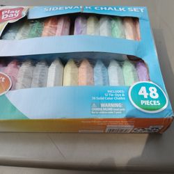 Kids Sidewalk Chalk Side Bucks