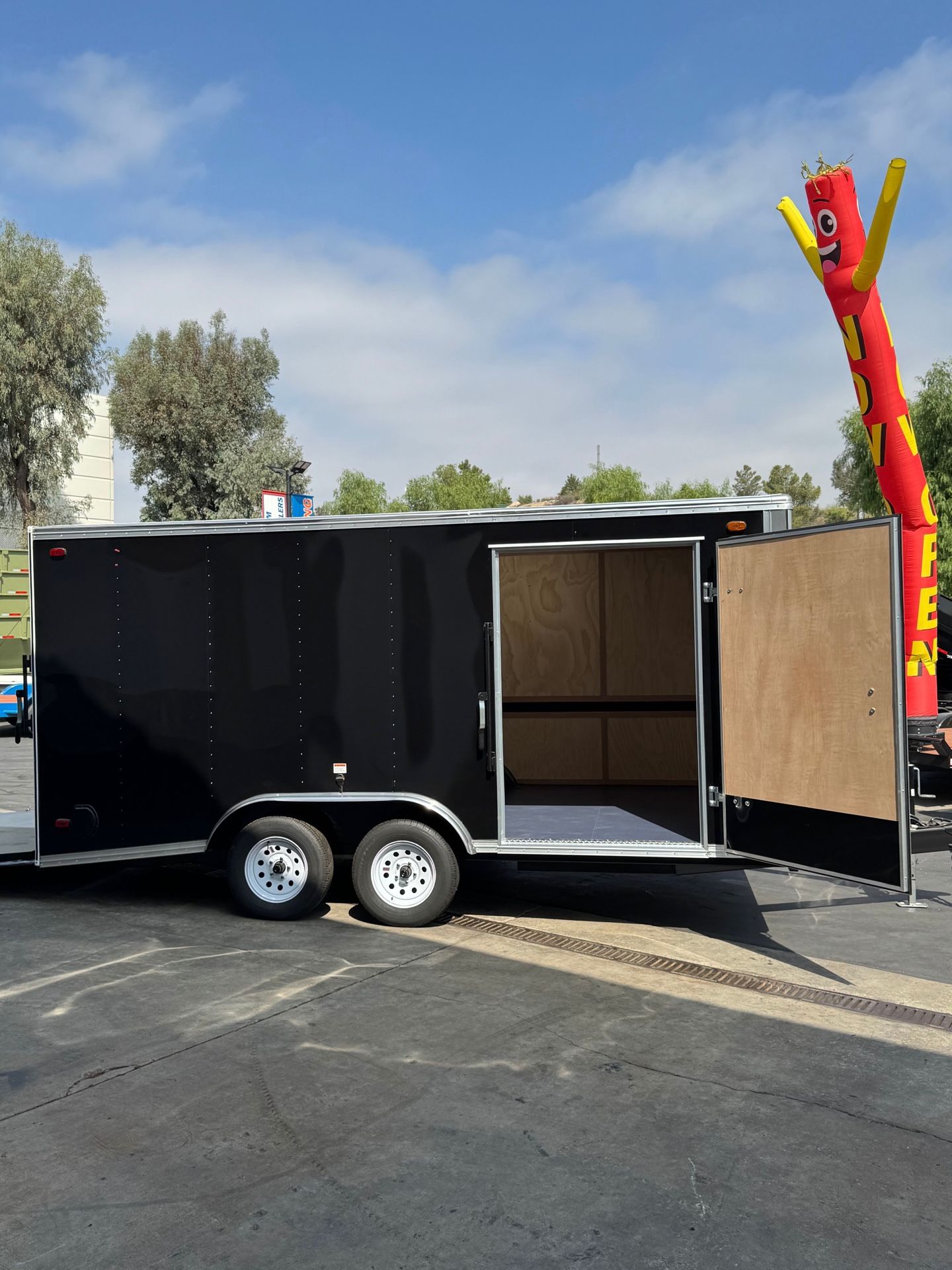 2025 Carson Racer Black 8.5x16-2 7k GVWR