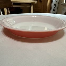 Vintage Pyrex #909 Pink Pie Plate