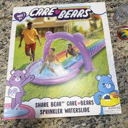 Care Bears Sprinkler Water slide 