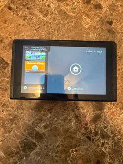 Nintendo has Switch w/ Dock & Charger- Broken left rail