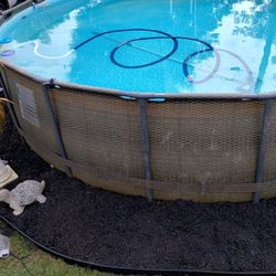 18 By 48 Pool As Sand Pump And Everything You Need