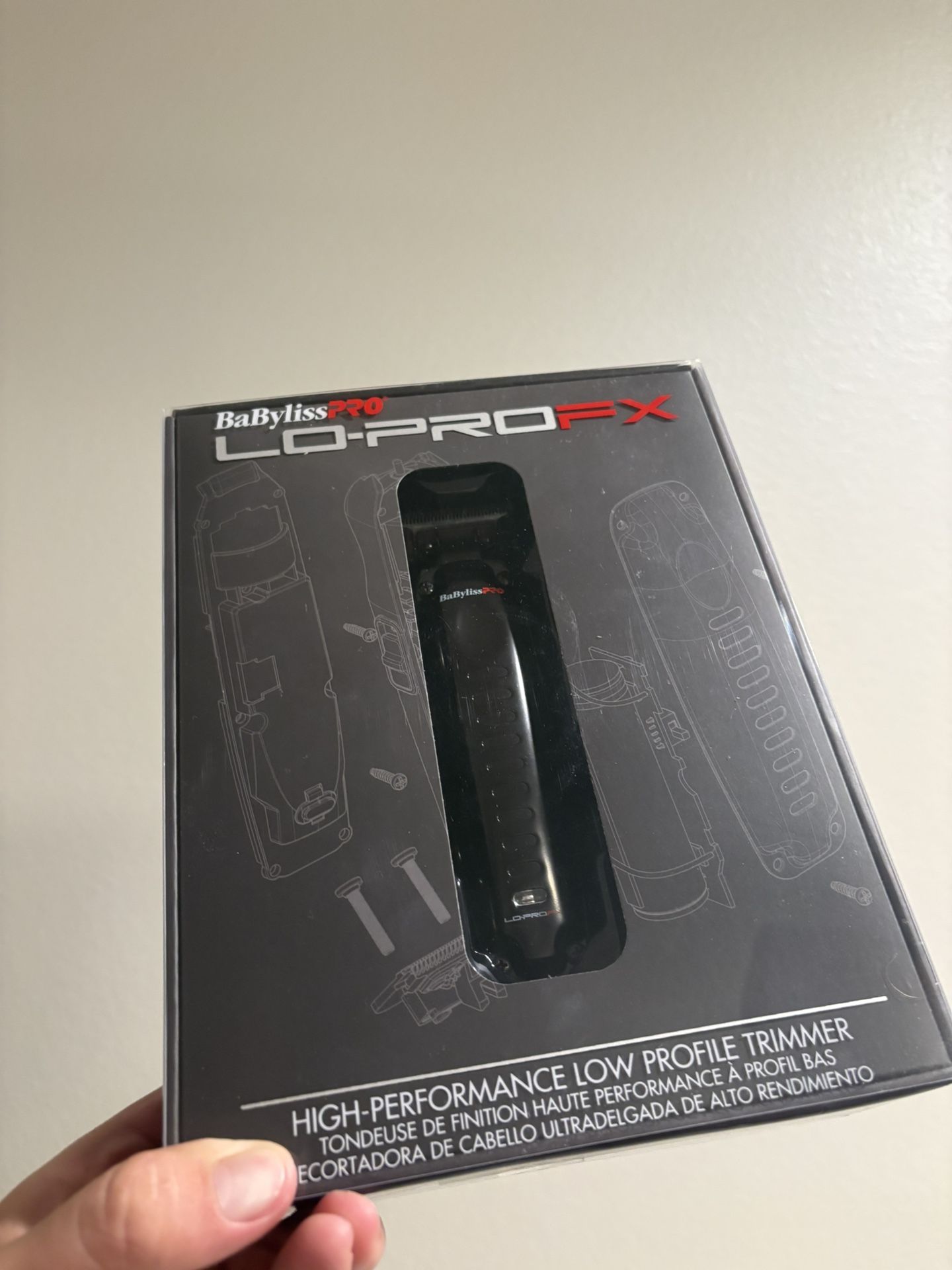 BaBylissPRO LO-PROFX Professional Cordless Clipper FX825