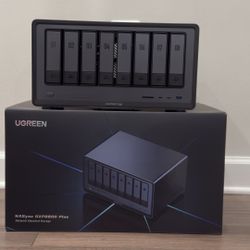 UGREEN NAS Storage DXP8800 Plus 8-Bay Desktop NAS, Intel i5 1235u 10-Core CPU (Diskless)