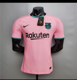 Barcelona player version jersey