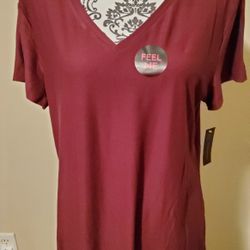 No Boundaries Brushed V Neck T Shirt Size XXL 