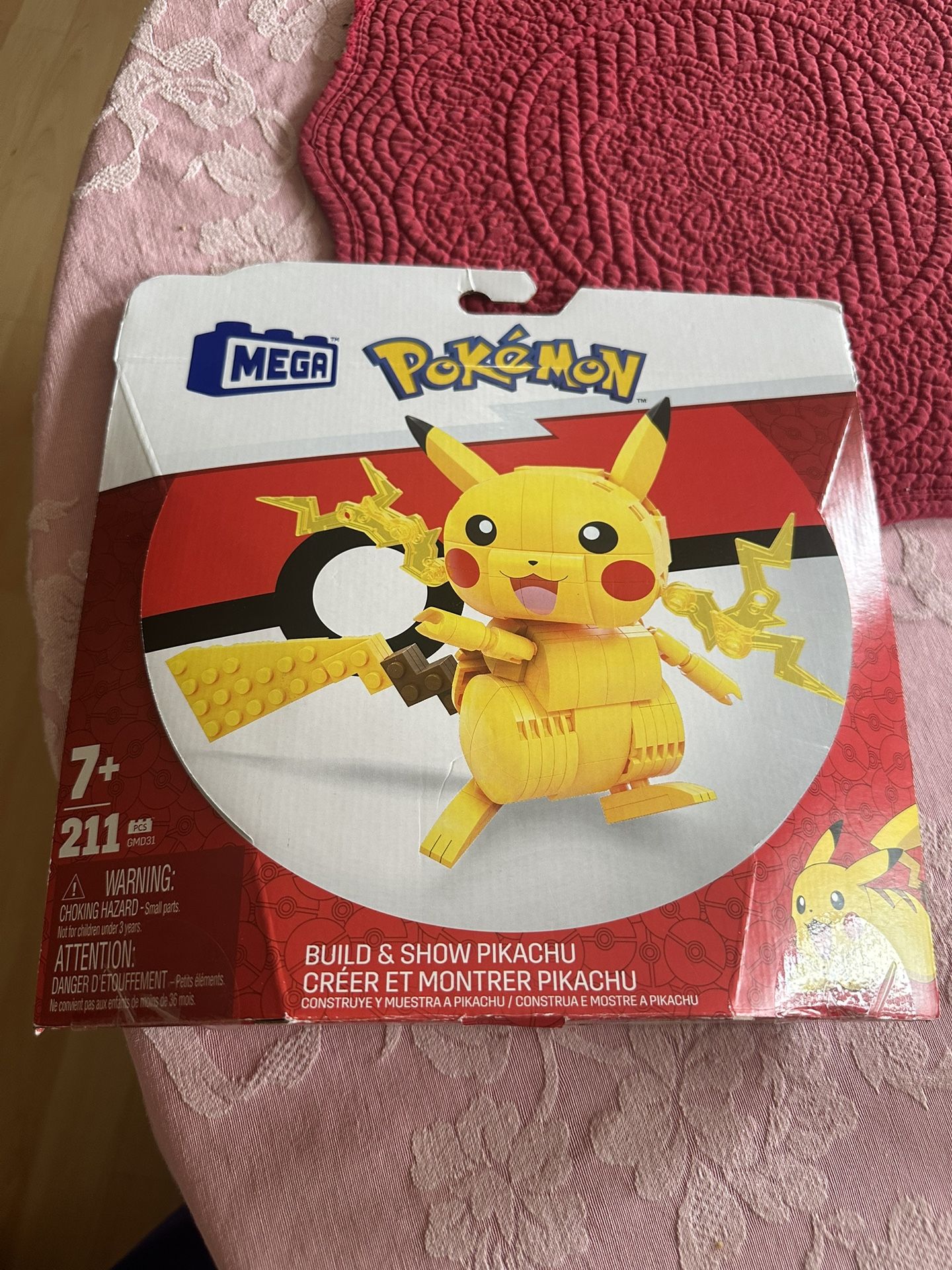 Pokemon Mega Lego Pikachu