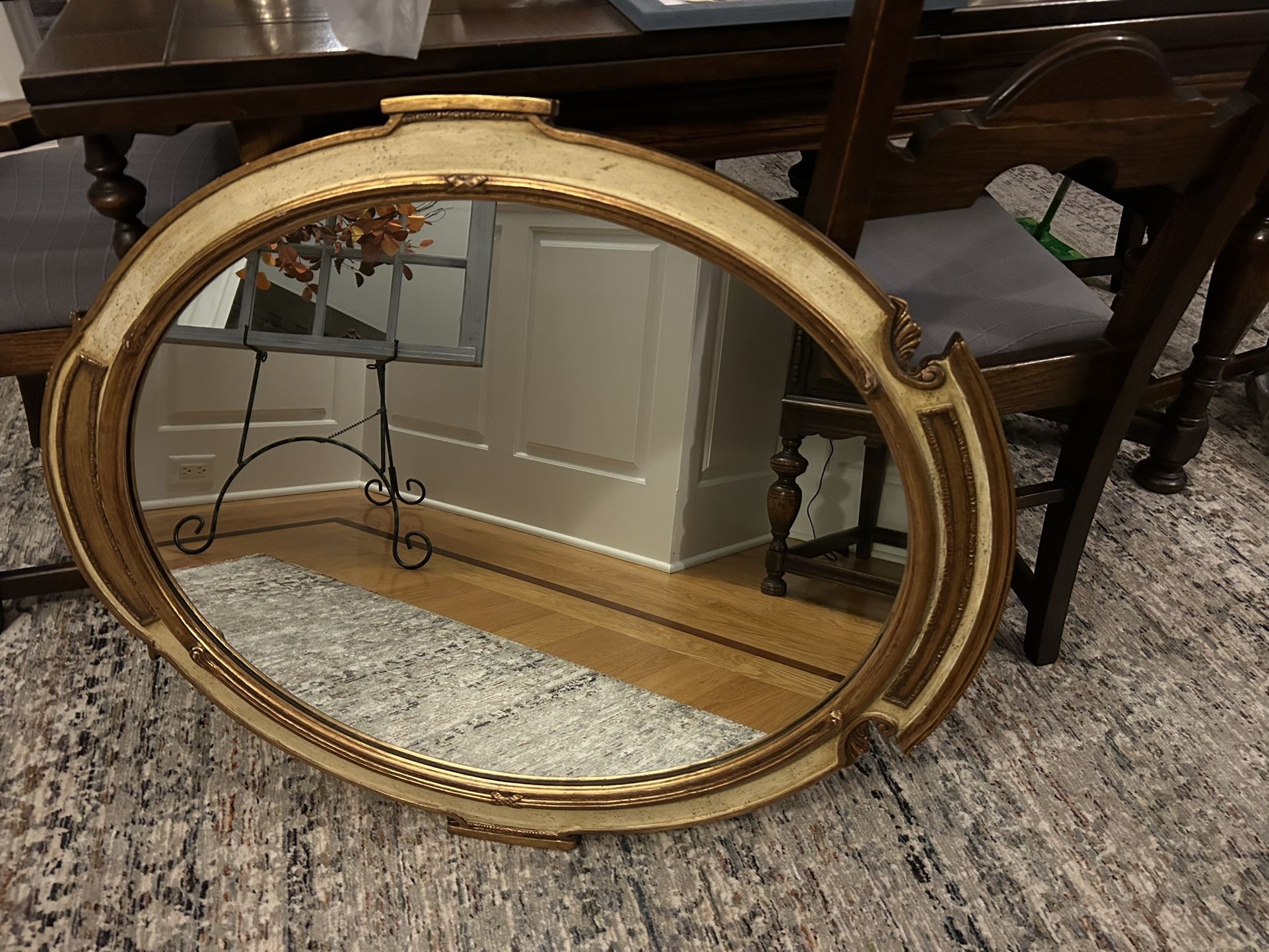 Antique Wall Mirror 36x30