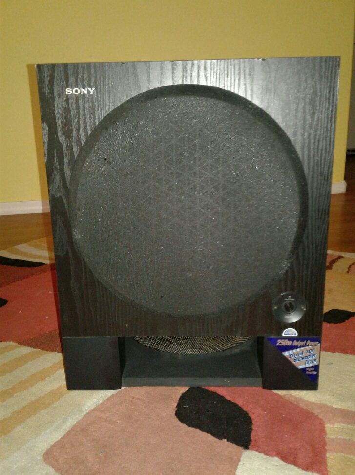 Sony SA-WX700 powered subwoofer