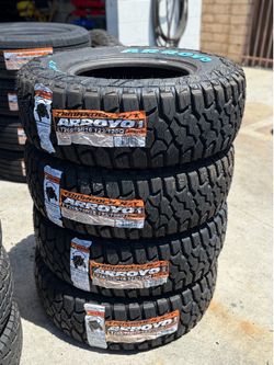 265/75/16 ( 4 new tires ) installed and balanced