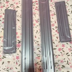 Brand New ZZEQYG Door Sill Protector Stainless Steel Compatible with Toyota Corolla Cross 2022 2023 2024 2025 Accessories Door Sill Guards Trim