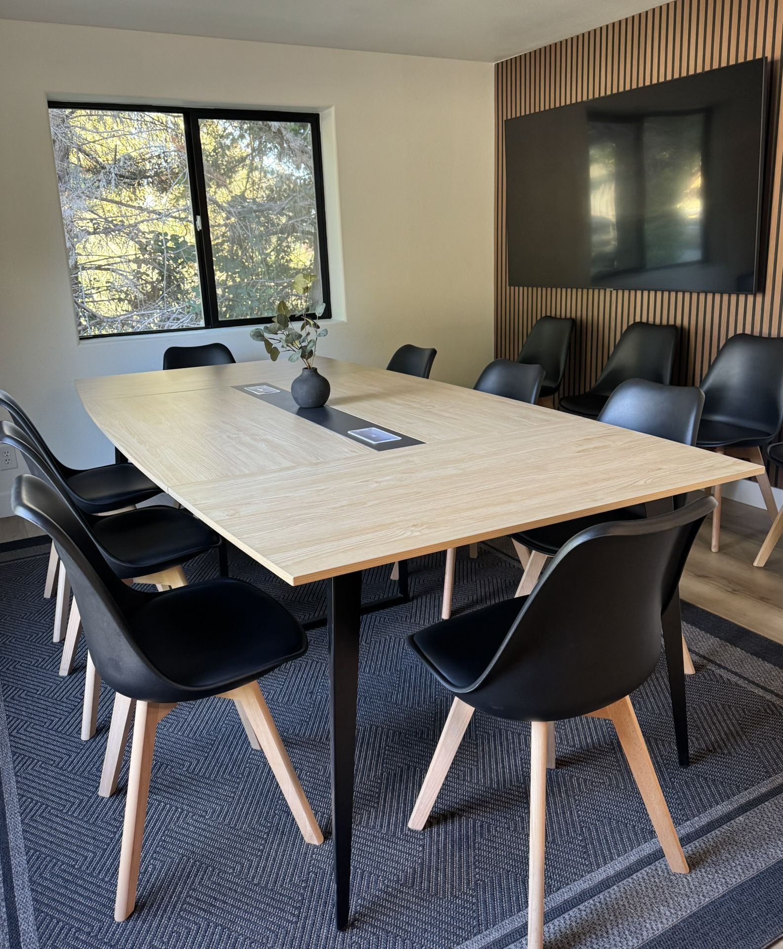 Bend New Set of 8 Mid Century Modern Chairs