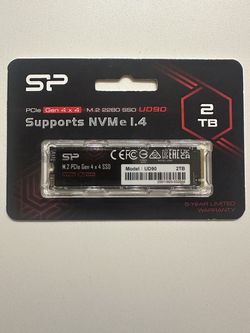 Silicon Power 2TB UD90 NVMe 4.0 Gen4 PCIe M.2 SSD R/W up to 5,000/4,800 MB/s (SP02KGBP44UD9005)