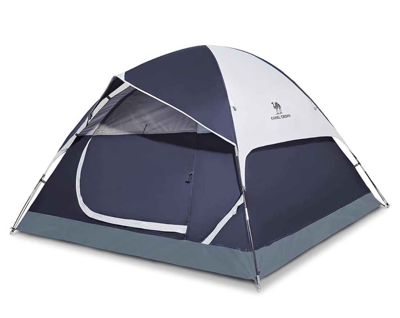 Tents for Camping 6 persons limit. Waterproof,Spacious, Lightweight Portable Backpacking Tent for Outdoor Camping/Hiking navy blue