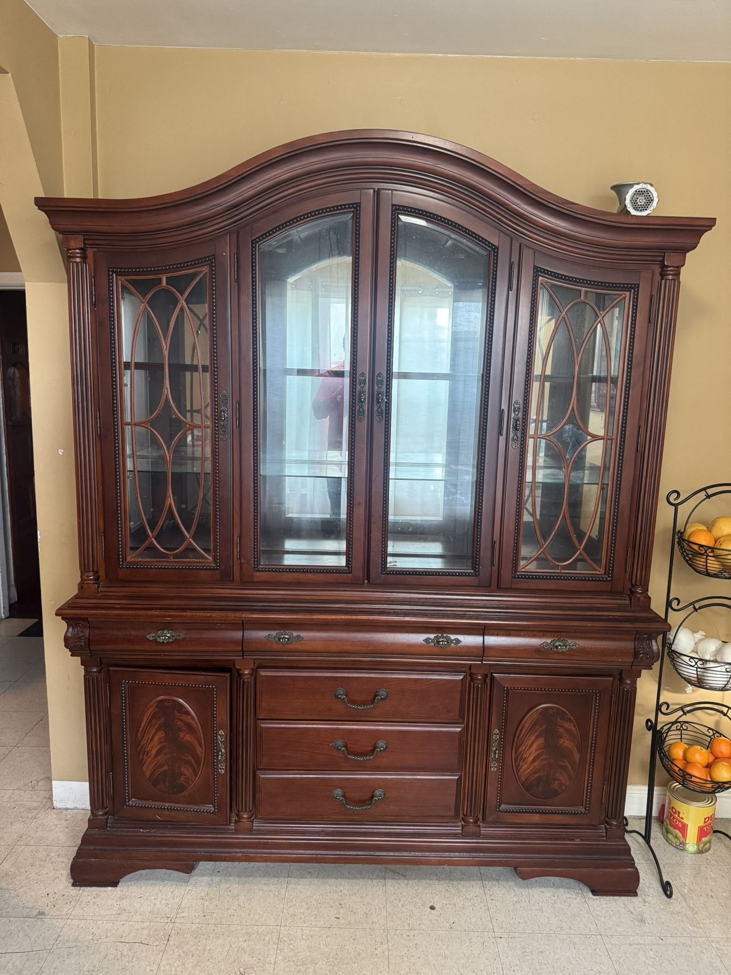 Wooden China Cabinet