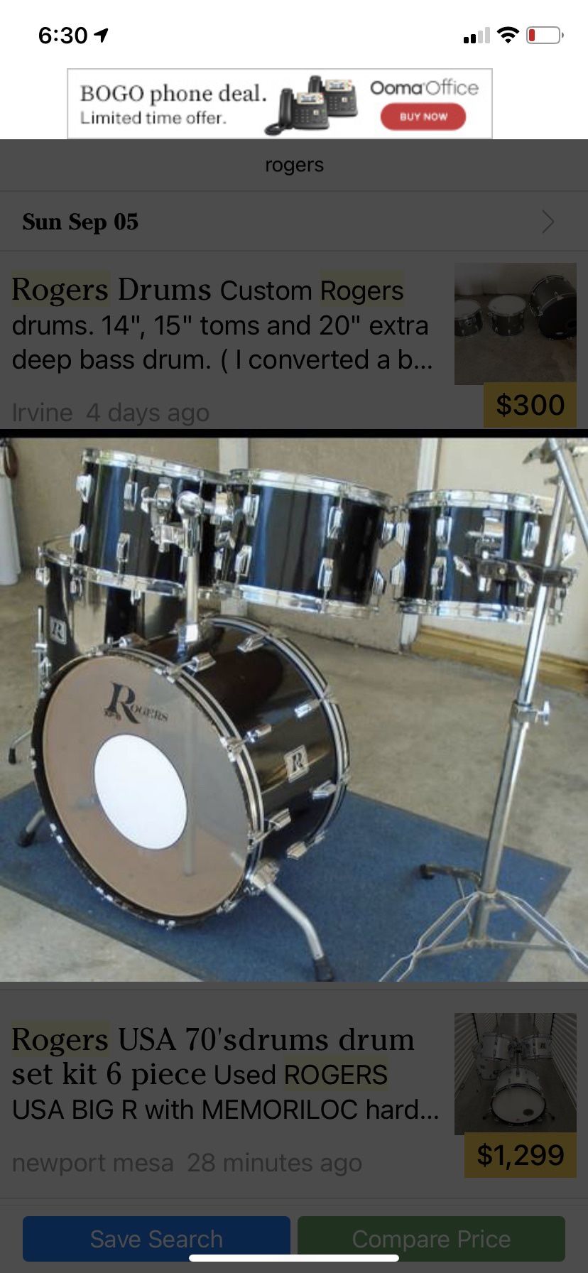 ROGERS BIG R XP8 all MAPLE USA 70’s for Sale in Newport Beach, CA OfferUp