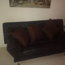 A Black Italian Leather