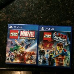 LEGO Movie Videogame And LEGO Marvel Superheroes