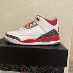 Air Jordan 3 Retro Fire Red Size 13