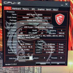 Ryzen 7 5800X, Motherboard, 32gb DDR4 Bundle 