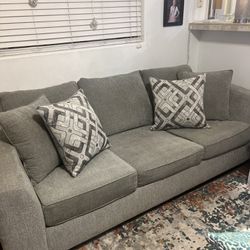 Grey Queen Sleeper Sofa