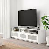 Modern IKEA TV Stand, White, Lightly Used